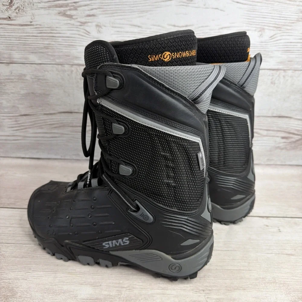 Vintage 2008 SIMS WRATH Snowboard Boots US Men's SIze 10 Excellent!